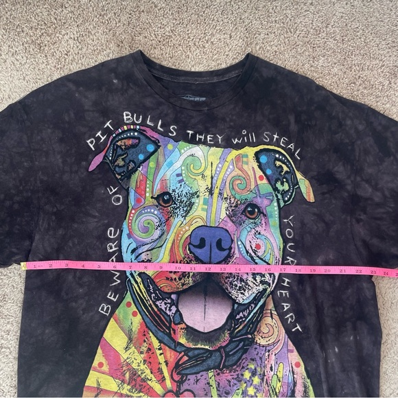 The Mountain Men's Beware Of The Pit Bulls Short Sleeve Graphic T-Shirt Size 2XL - Picture 11 of 15